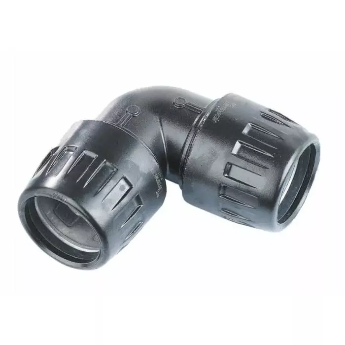 Transair 16 Bar Aluminium Elbow Connector, 6602 50 00