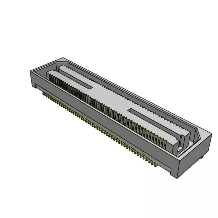 SAMTEC ASP Series Right Angle Surface Mount PCB Socket 100-Contact 2-Row 0.5 mm Pitch Solder Termination, ASP-65067-01-K-TR (Pack of 500)