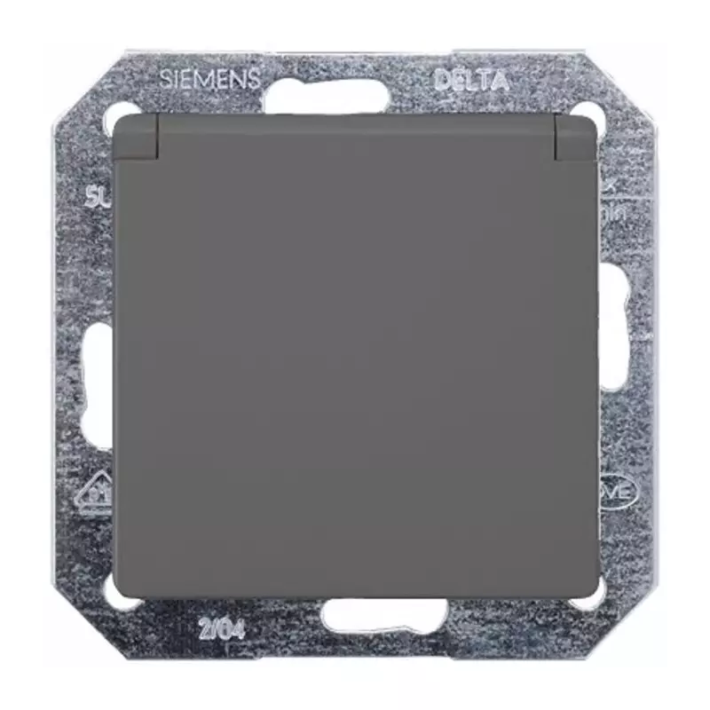 Siemens 5UB19 Electrical Socket, 16A, Schuko, 5UB1927