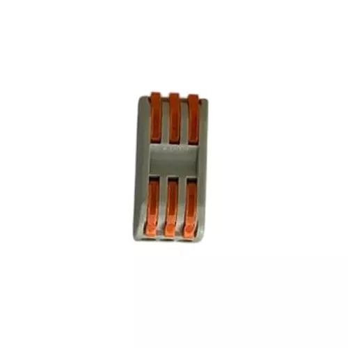 ENERTECH Parallel Connector 3 Way Non-DIN Rail for Industrial Use, PCT 2-3