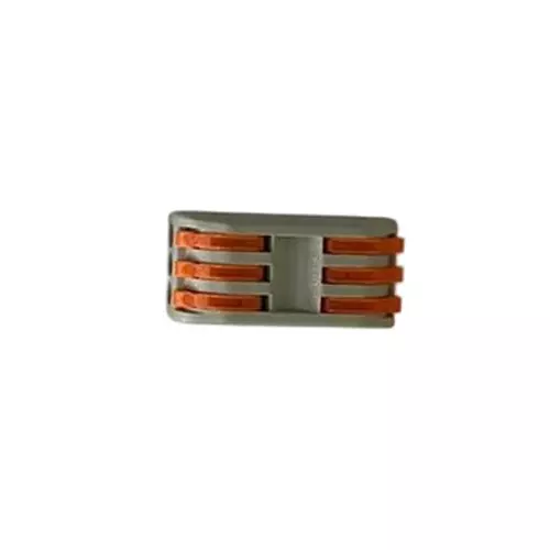 ENERTECH Parallel Connector 3 Way Non-DIN Rail for Industrial Use, PCT 2-3