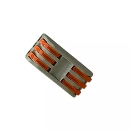 ENERTECH Parallel Connector 3 Way Non-DIN Rail for Industrial Use, PCT 2-3