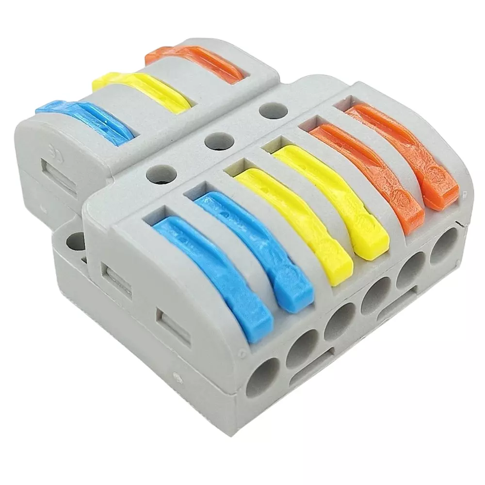 ENERTECH Connector 3 IN 6 OUT Multi Way for Industrial Use, PCT 3-6