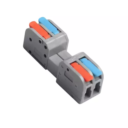 ENERTECH Parallel Type Connector 2 Way for Industrial Use, 2604D-2P