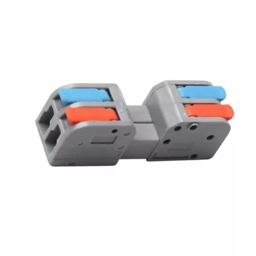 ENERTECH Parallel Type Connector 2 Way for Industrial Use, 2604D-2P