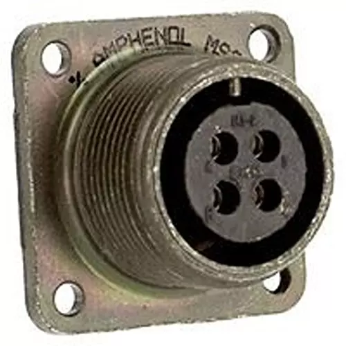 AMPHENOL AEROSPACE Circular Connector, RECEPTACLE, SIZE 20, 14 POSITION, BOX, MS3102R20-27S