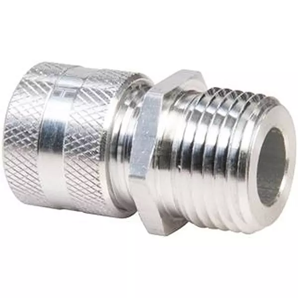 HUBBELL WIRING DEVICES Conduit Cord Connector, Aluminum, SHC1015