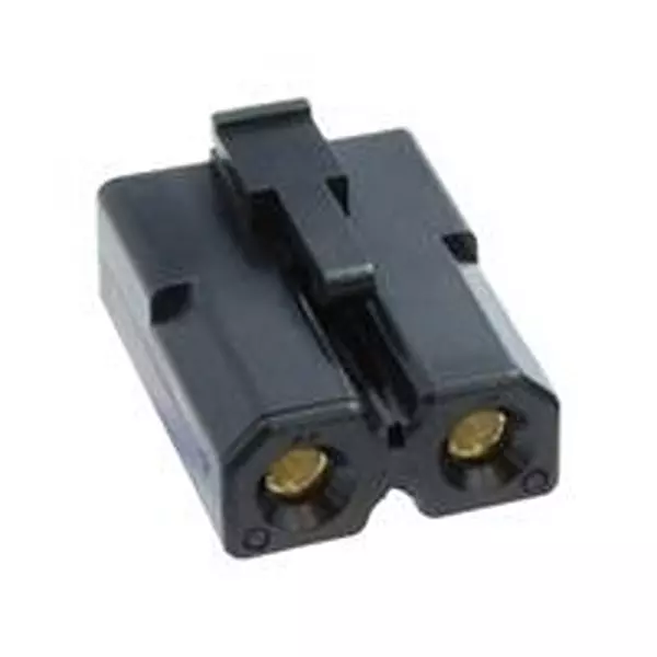 AMPHENOL INDUSTRIAL Rectangular Power Conn, Plug, 2Pos, 13 mm, C10-752159-000