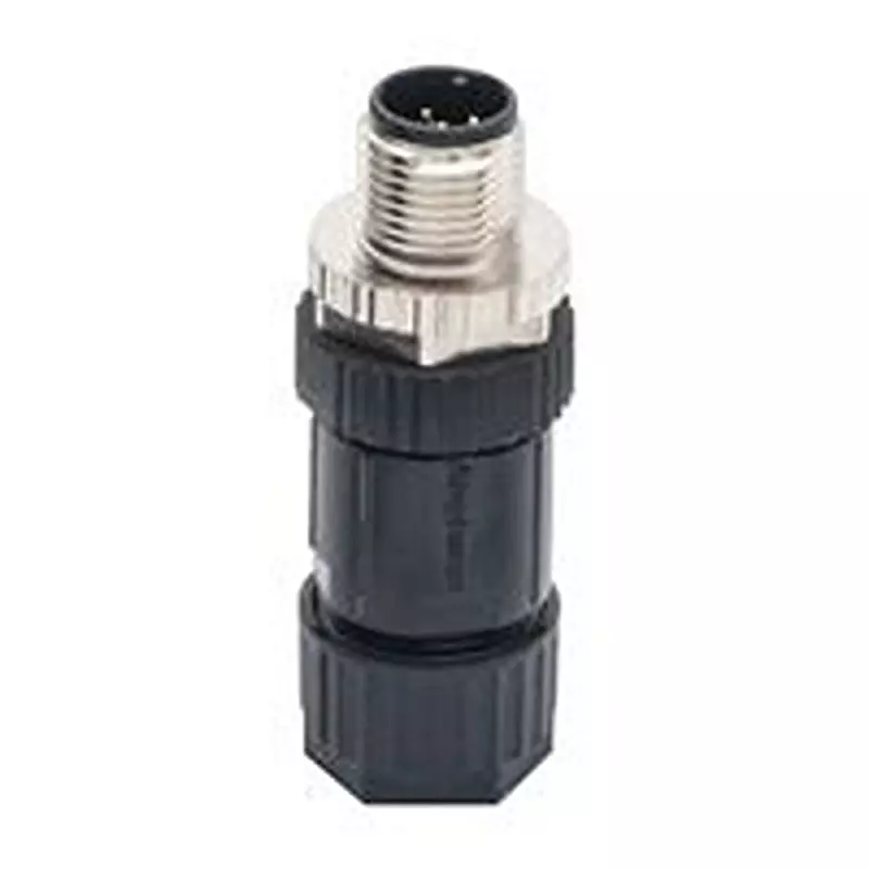 AMPHENOL LTW Sensor Conn, M12, Plug, 8Pos, Cable, MSAS-08BMMB-SL7001.