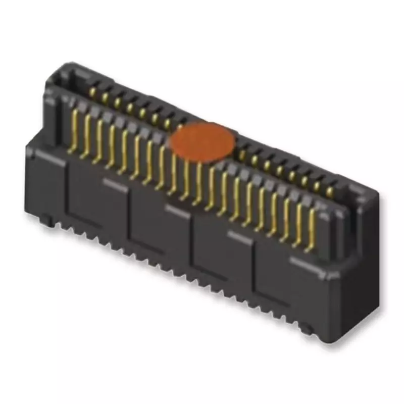 SAMTEC Conn, Stacking, Hermaphroditic, 40Pos, LSEM-120-03.0-L-DV-A-N-K-TR