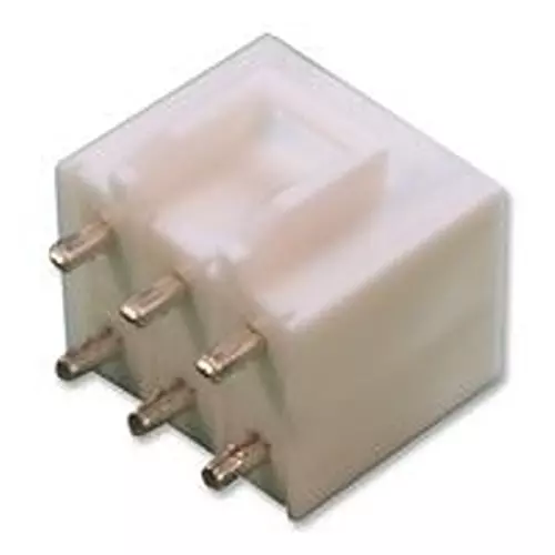 JST / JAPAN SOLDERLESS TERMINALS Connector, Header, 6Pos, 6.2 mm, 2Row, B06P-VL