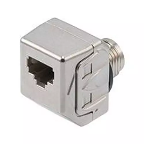 L-COM Mod Adaptor, Rj45 Jack - M12 Jack, 8P8C, M12Xfp-Rj45F.