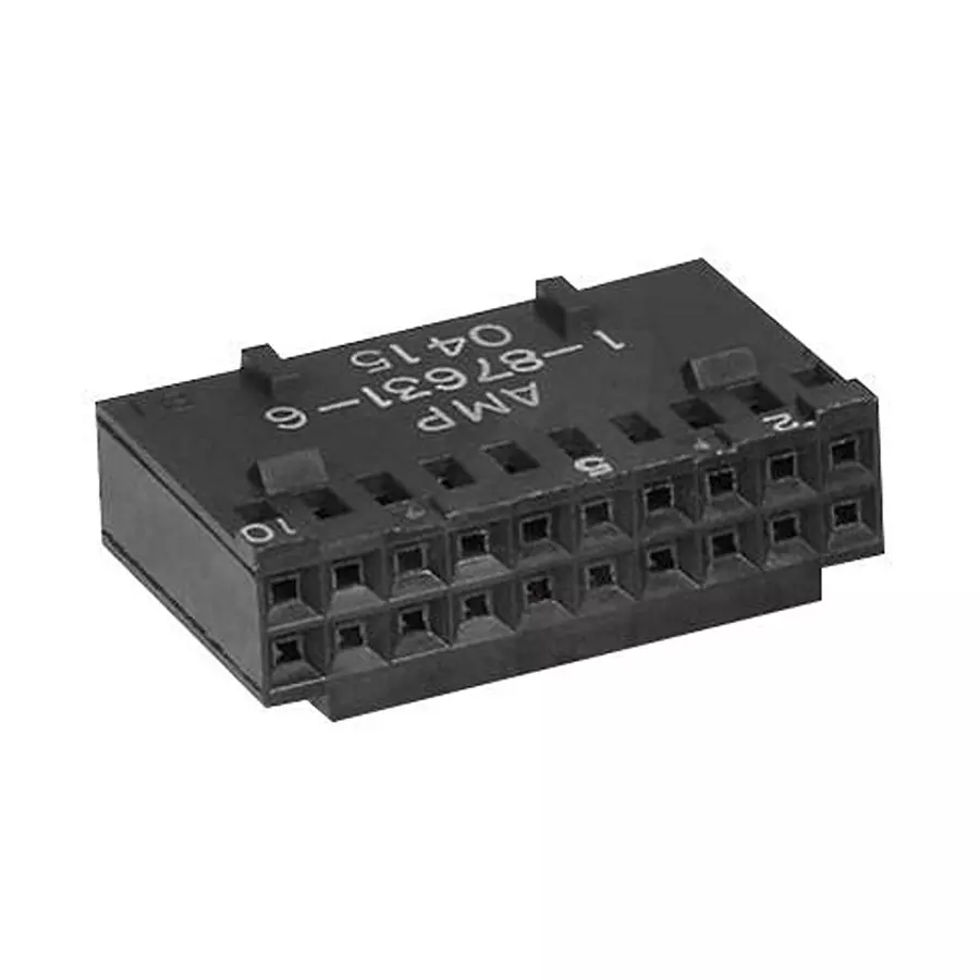 TE CONNECTIVITY Wtb Housing, Rcpt, 16Pos, 2Row, 1-87631-1
