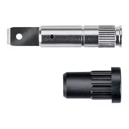 SCHUTZINGER Connector, Banana, Jack, 24A, Black, Qc, Epb 6792 Ni / Fst 4.8X0.8 / Sw