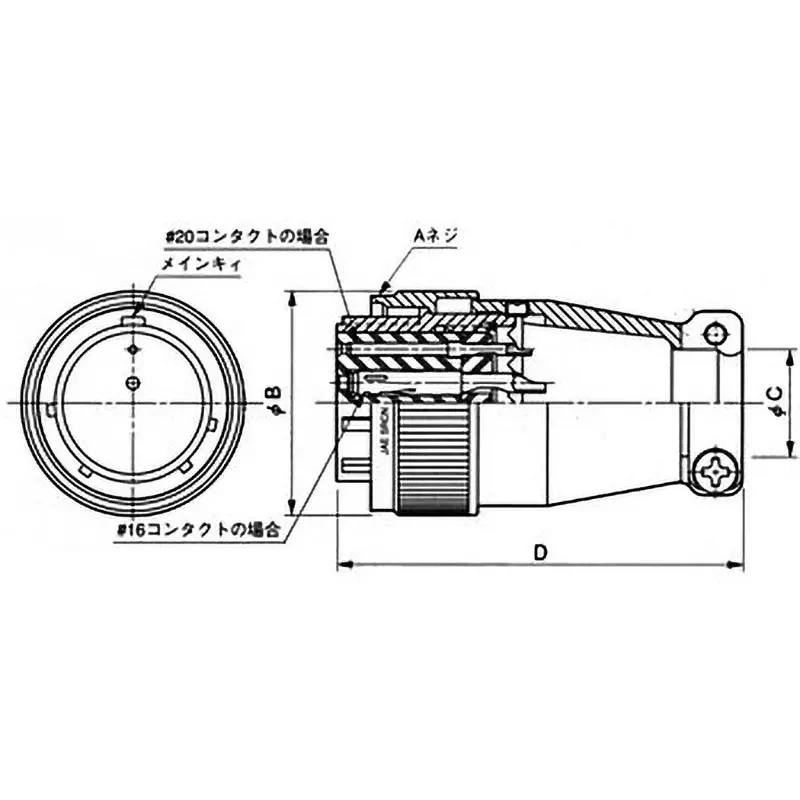 jae-round-connector-for-panel-to-wire-wire-relay-connection-srcn-series-straight-plug-srcn6a13-3s