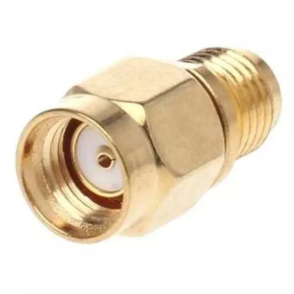 NBR Coaxial Antenna Adapter 50 Ω Impedance with RP-SMA Male to SMA Female Connector