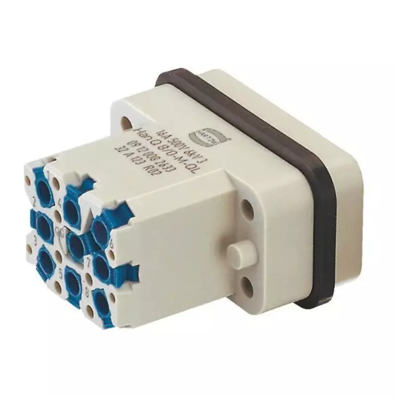 Harting Han Q Male Insert 0.5&nbsp; to &nbsp;2.5 mm² ‌ 16 Amp Derating tool, 09120082633