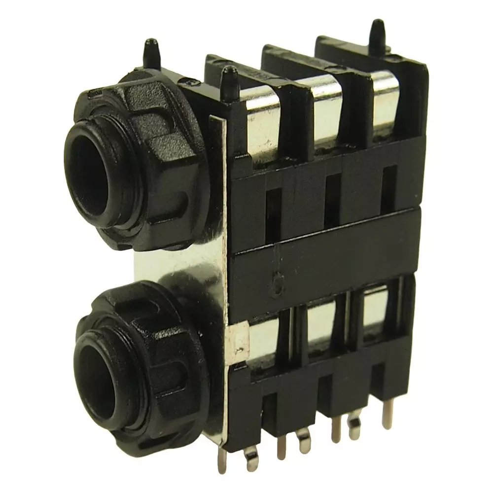 MULTICOMP PRO Phone Audio Connector 6 Contacts Panel PCB Mount, MP009030