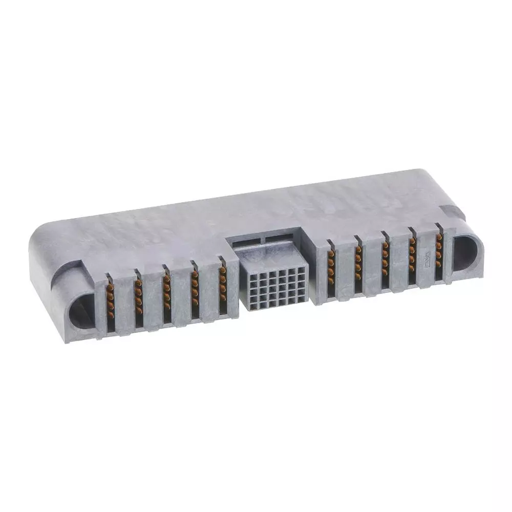 Molex Rectangular Power Connector PCB Mount 17 Contacts Gold Plated, 219564-0021