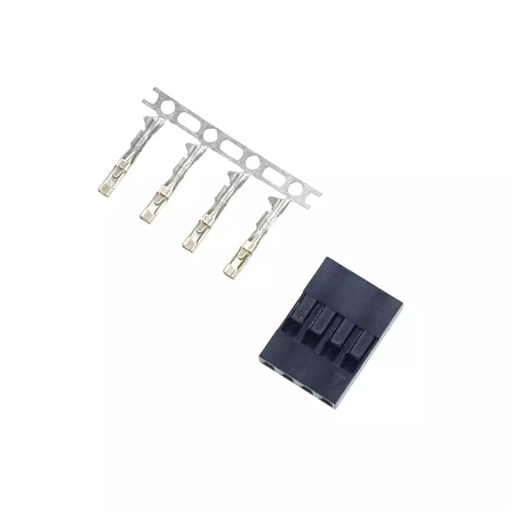GB Connector 250V-2.5 A Rating 2.54 mm Cell Spacing PA-09 Suitable Tools, ZL2543-4PS
