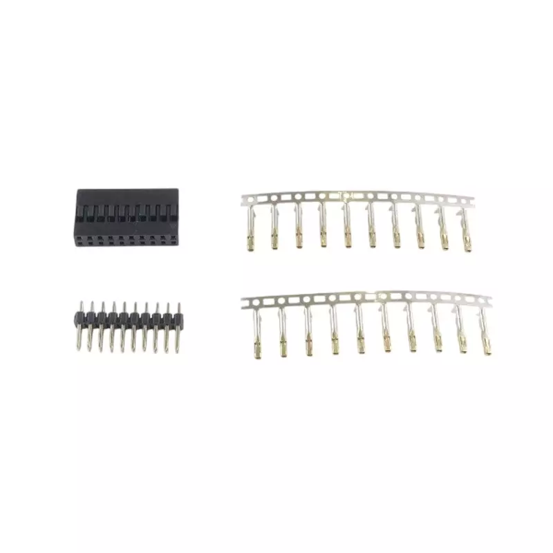 GB Connector 10 No. of Pin 2.54 mm Distance Between Pins Straight Directions, ZL2543B-2*10PS