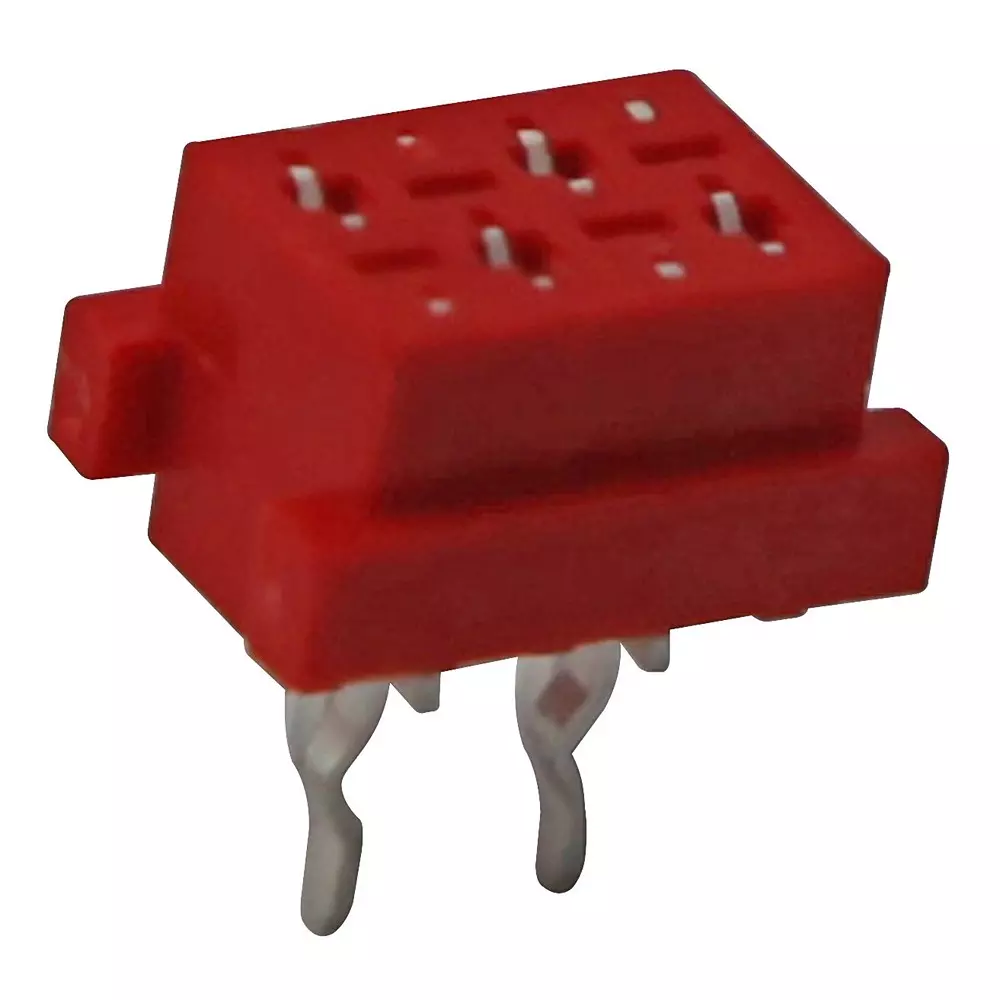 WURTH ELEKTRONIK Socket, 2.54/1.27mm, 4Way, 690367180472 (Pack of 10)