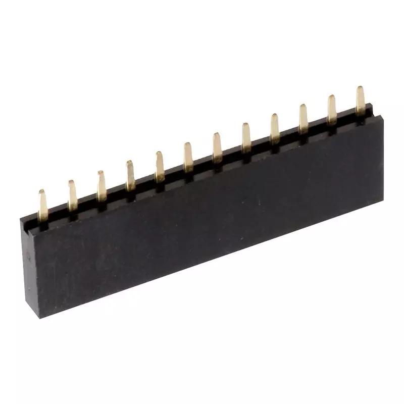 WURTH ELEKTRONIK Connector, Rcpt, 4Pos, 1Row, 2.54mm, 61300411821 (Pack of 10)