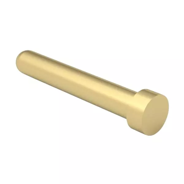 MILL-MAX Pins Brass 11.18 mm Length 1.57 mm Outside Diameter, 8014-0-00-15-00-00-03-0