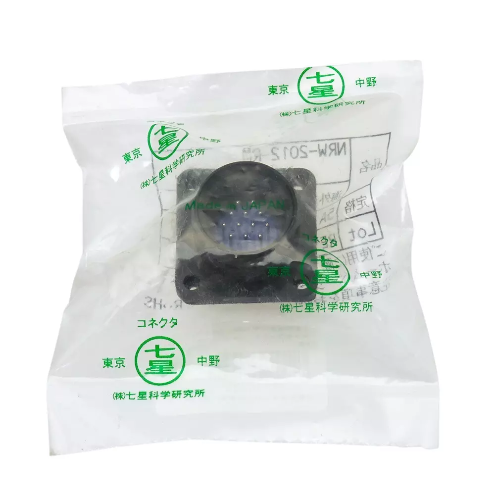 Nanaboshi Metal Connector Panel Mounting Receptacle 250 V Rated Voltage, NRW-2012-RM