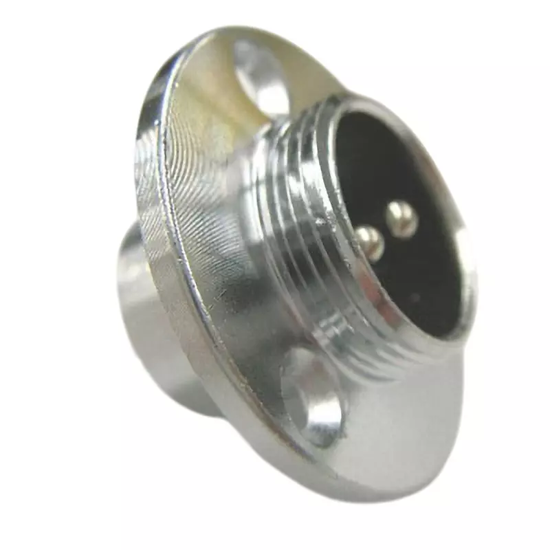 Nanaboshi Metal Connector Panel Mounting Receptacle 250 V Rated Voltage, NCS-308-R