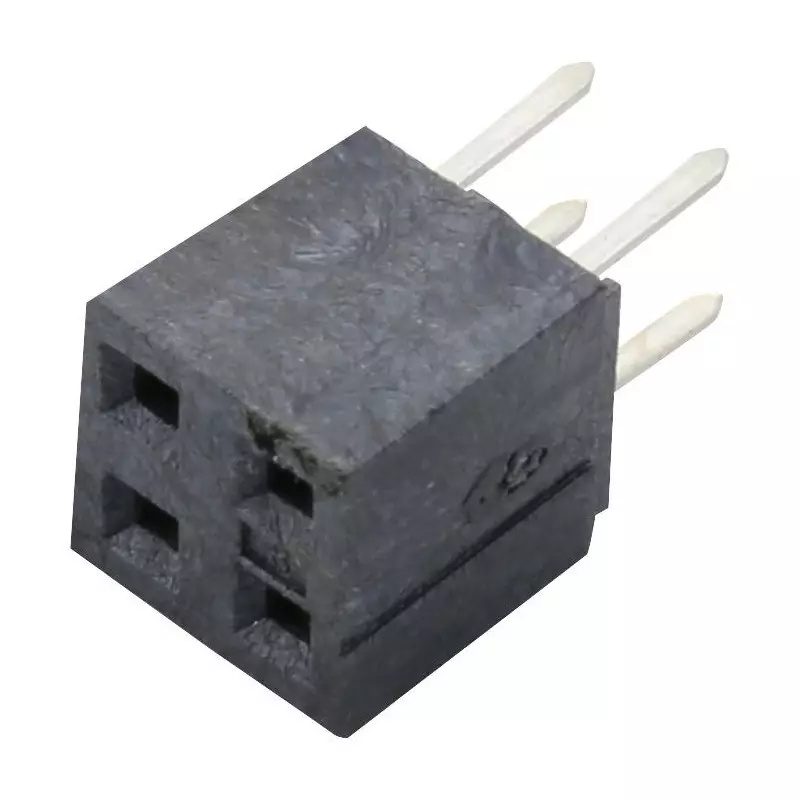 MOLEX PCB Receptacle 4 Contacts 2 Rows Phosphor Bronze, 79107-7001 (Pack of 10)