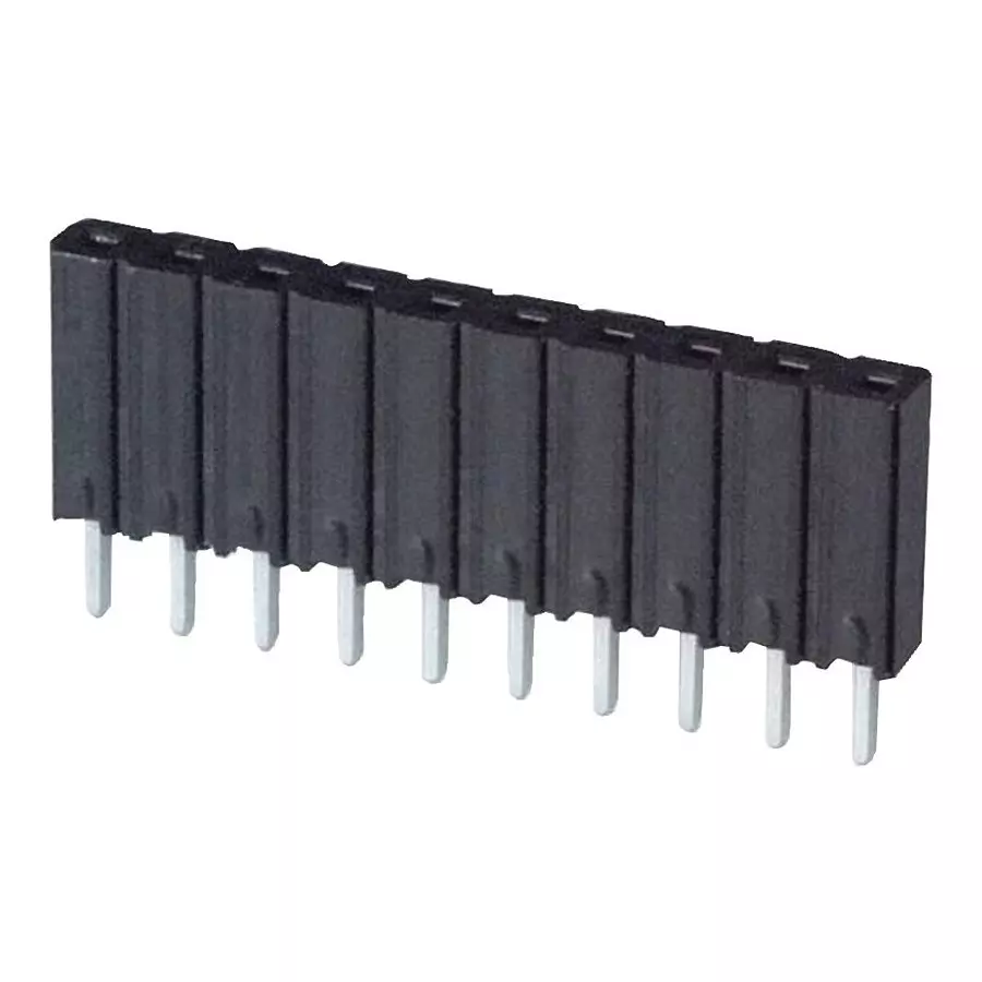 3M CONN, RCPT, 15POS, 1ROW, 2.54MM, 929850-01-15-RA