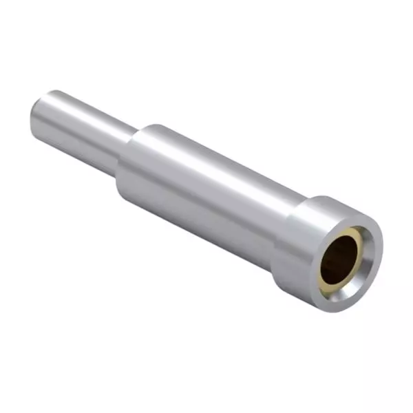 MILL-MAX Pin Receptacles Beryllium Copper Alloy 8.13 mm Length 1.98 mm Outside Diameter, 0300-1-15-01-47-27-10-0