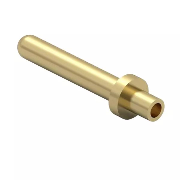 MILL-MAX Pins Brass Alloy 7.65 mm Length 1.78 mm Outside Diameter, 3141-1-00-15-00-00-08-0