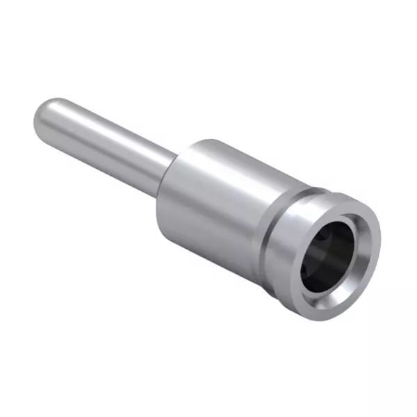 MILL-MAX Pin Receptacles Beryllium Copper Alloy 12.83 mm Length 3.96 mm Outside Diameter, 0490-0-15-01-07-01-04-0