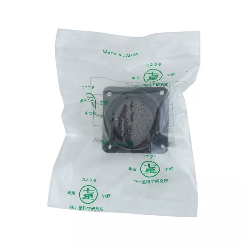 Nanaboshi Metal Connector Panel Mounting Receptacle 28 mm Shell Size, NRW2837RF