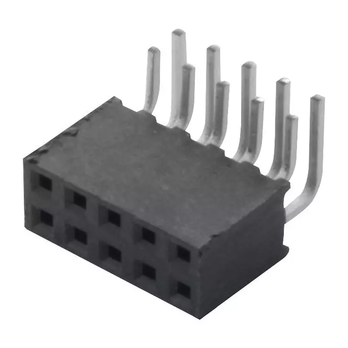 SAMTEC RECEPTACLE, 2MM, R/A, 10WAY, SQT-105-01-L-D-RA