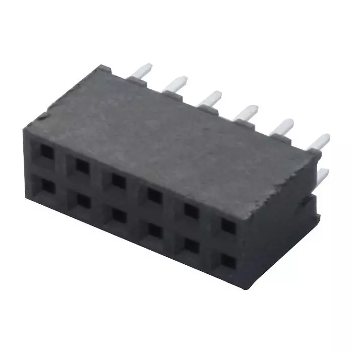 SAMTEC RECEPTACLE, 2MM, VERT, 12WAY, SQW-106-01-L-D