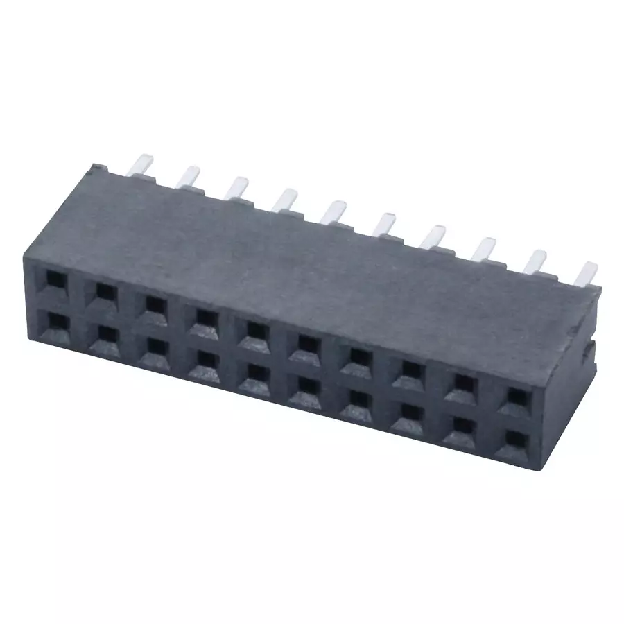 SAMTEC RECEPTACLE, 2MM, VERT, 20WAY, SQW-110-01-L-D