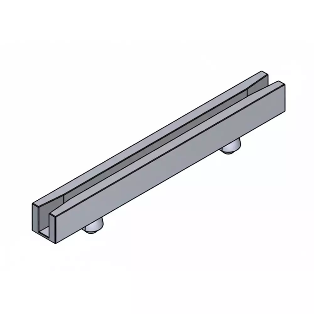 BIVAR Card Guides Nylon 114.3 mm Length Unthreaded, DC-450-CI