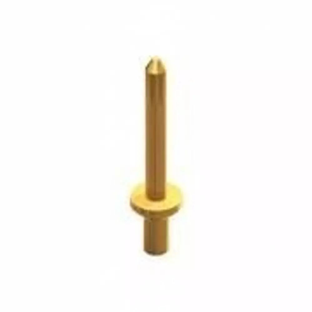 KEYSTONE Pins Brass 7.39 mm Length 1.52 mm Outside Diameter, 1406-2