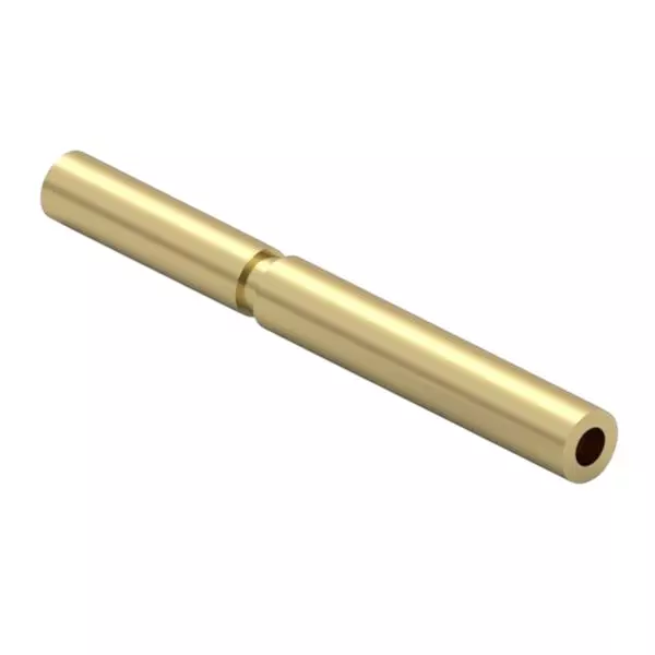 MILL-MAX Pin Receptacles Beryllium Copper Alloy 16.9 mm Length 1.91 mm Outside Diameter, 0306-0-19-15-16-27-10-0