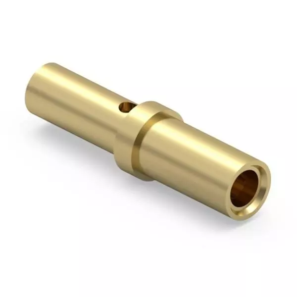 MILL-MAX Pin Receptacles Beryllium Copper Alloy 13.46 mm Length 3.58 mm Outside Diameter, 0368-0-33-15-13-27-10-0