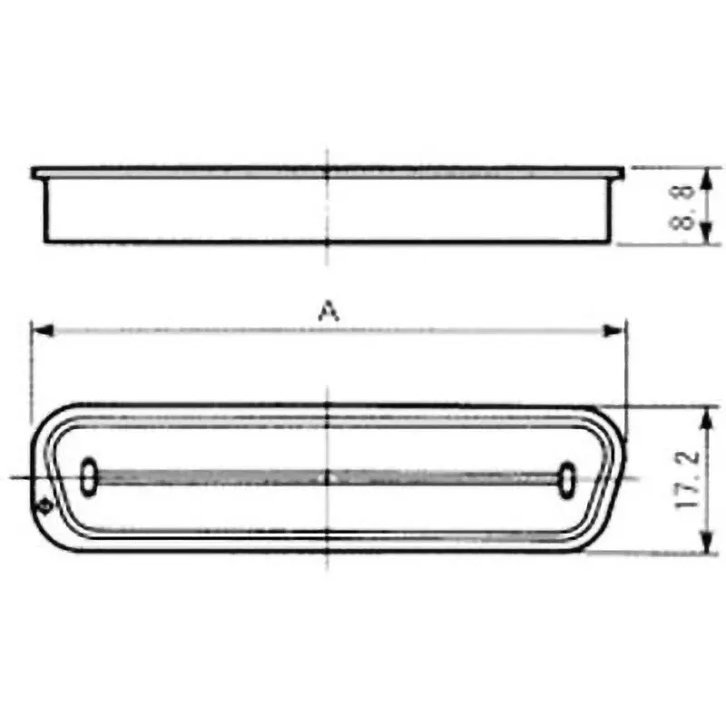 FUJIKURA Receptacle Cap 50 Pole, 57-50S