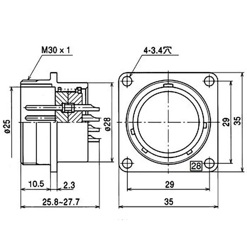 nanaboshi-metal-connector-panel-mounting-receptacle-28-male-contact-njc-2824-rm