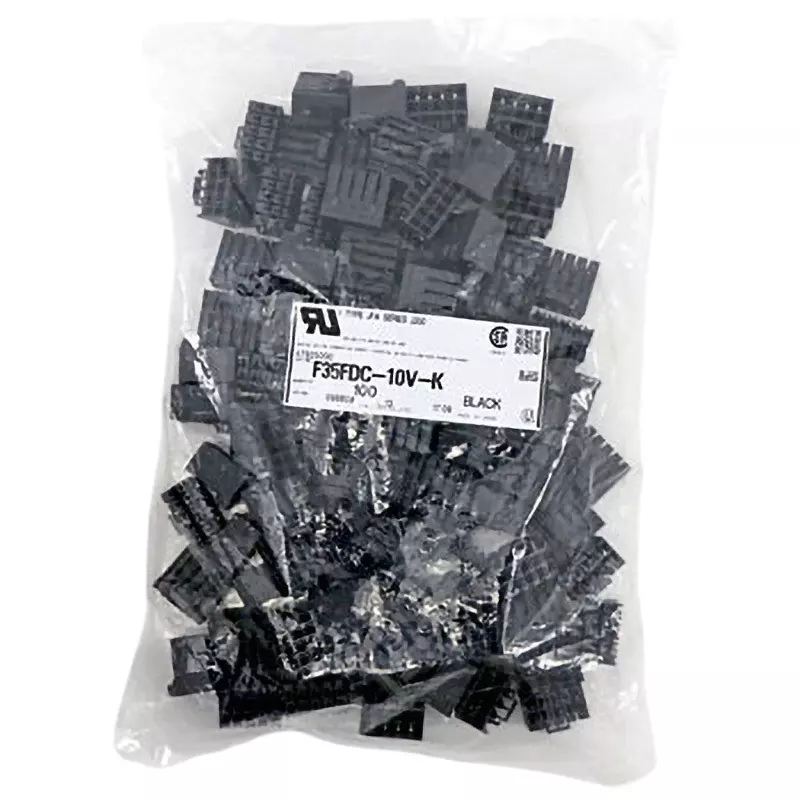 JST (JAPAN SOLDERLESS TERMINALS) Receptacle Housing 10 Pole, F35FDC-10V-K (Pack of 100)