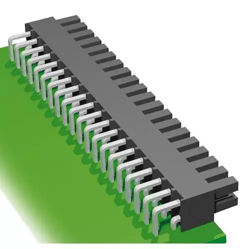 SAMTEC RECEPTACLE, 2.54MM, THT, R/A, 10WAY, IPS1-110-01-L-D-RA