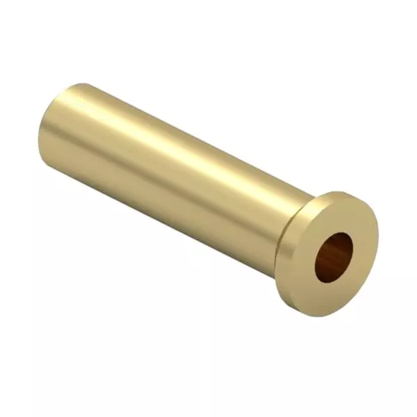 MILL-MAX Pin Receptacles Beryllium Copper Alloy 5.08 mm Length 1.73 mm Outside Diameter, 0707-0-15-15-12-27-10-0