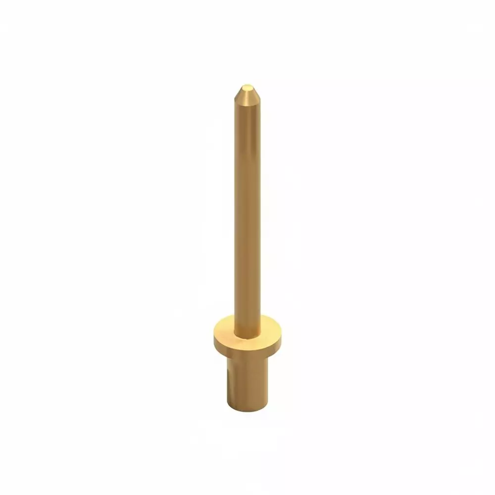 KEYSTONE Pins Brass 5.72 mm Length 1.27 mm Outside Diameter, 1367-1