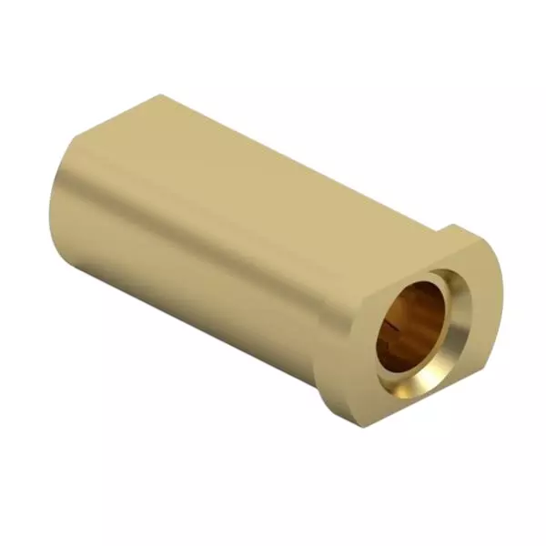 MILL-MAX Pin Receptacles Beryllium Copper Alloy 5.08 mm Length 2.67 mm Outside Diameter, 6628-0-18-15-18-27-10-0